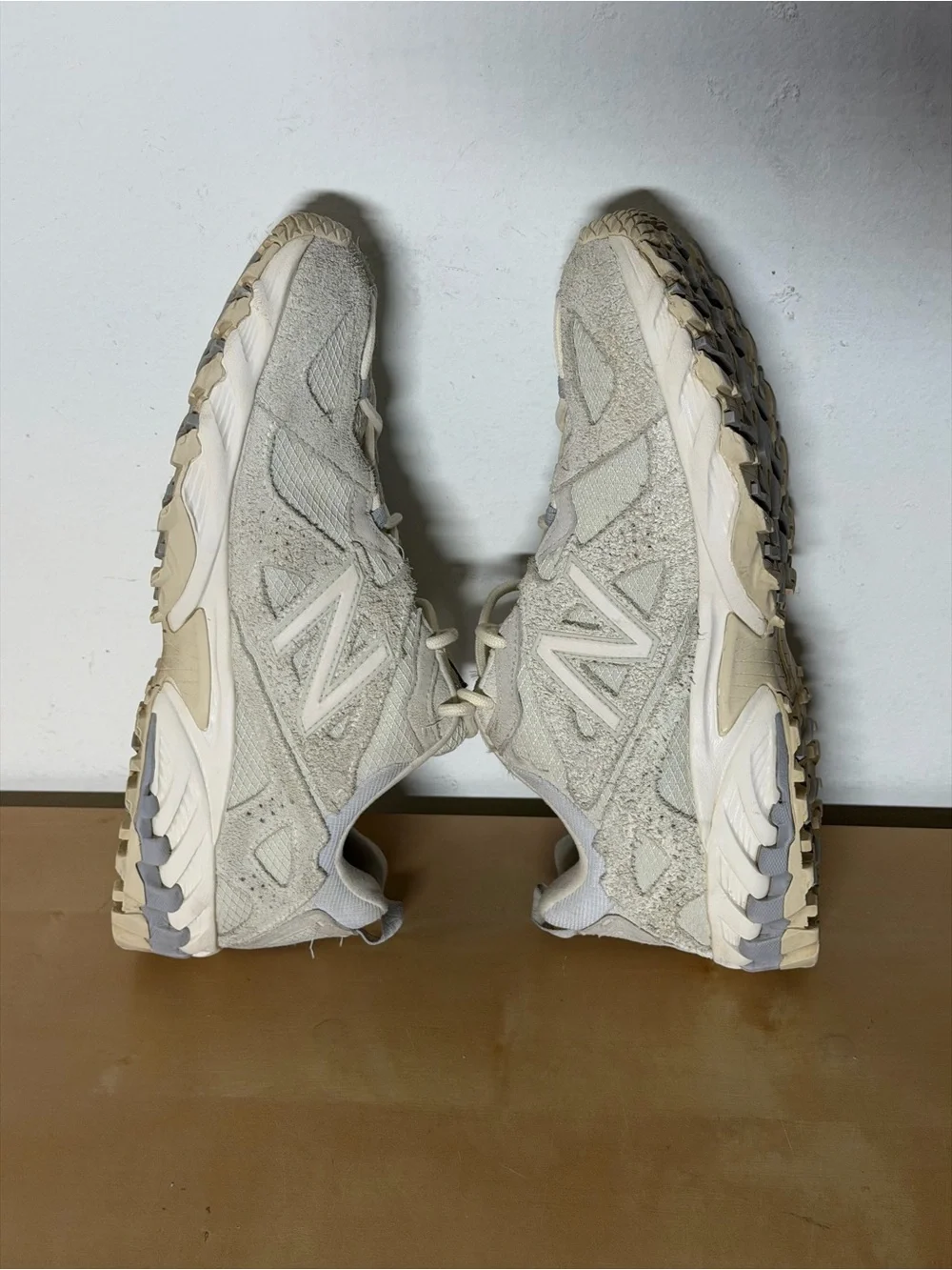 New Balance 610 Angora Turtledove Ivory Athletic Sneakers ML610TF Men’s Size 11